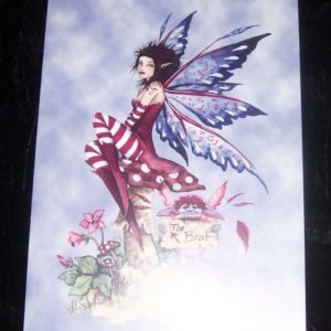 The Brat Fairy Fantasy Card by Amy Brown - Image 4