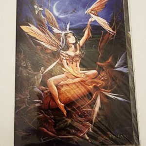 Moth Faery Fantasy Greeting Card and Envelope - Image 5