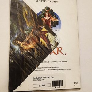Moth Faery Fantasy Greeting Card and Envelope - Image 7