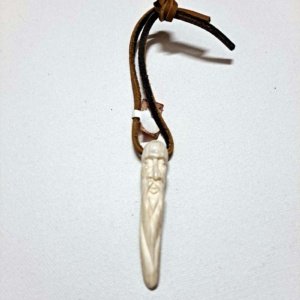 Carved Antler Tip - Viking Elder - REG by Jay Jones - Image 12