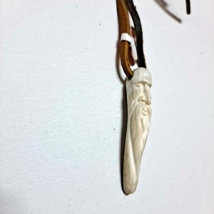 Carved Antler Tip - Viking Elder - REG by Jay Jones - Image 14