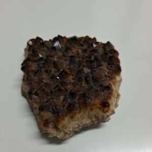 Medium Dark Orange Citrine Quartz Cluster 3" x 3" x .75" - Image 4