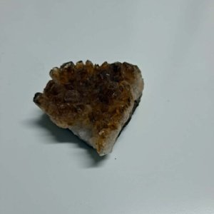 Small Orange Citrine Quartz Cluster 2" x 1.5" x 1" - Image 3