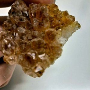 Small Orange Citrine Quartz Cluster 2" x 1.5" x 1" - Image 7