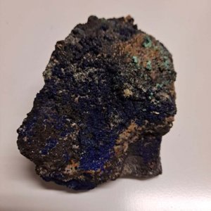 Azurite Crystal Specimen 3.5" x 2" x 1" - Image 2