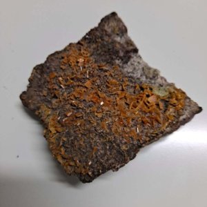 Wulfenite Crystals 2.5 x 2.25 x .5 inches - Image 2