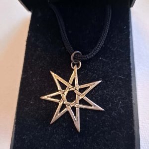 Sterling Silver Heptagram/ Faerie Star (SC04 Sigils of the Craft) - Image 4