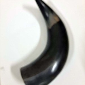 Extra Large, Black and Tan Viking Drinking Horn XL01 - Image 4