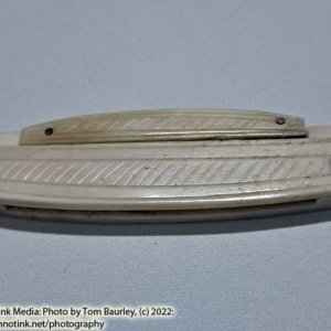 Viking Bone Comb with Case 3.5" - Image 2