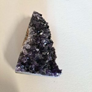 Medium Cut 4.25"x 3" Amethyst Crystal with Smooth cut sides - Image 7