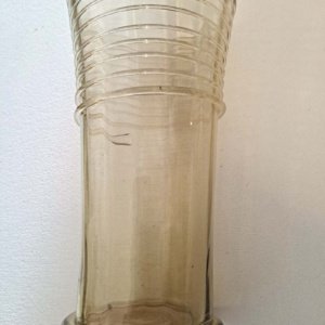 Tall hand-blown Birka Viking Grave replica Glass Cylinder Cup - Image 6