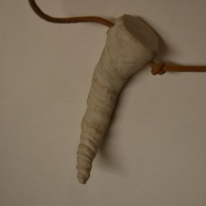 Unpainted Large sized twisted costume horns - Image 4