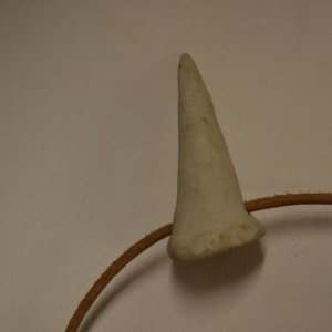 Unpainted Medium sized plain costume horns - Image 4