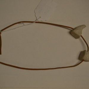 Unpainted Small Stub Costume Horns - Image 2