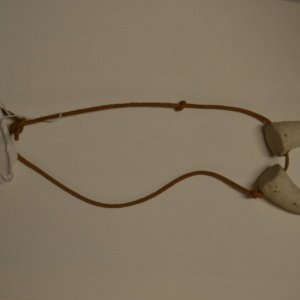 Unpainted Small Stub Costume Horns - Image 8