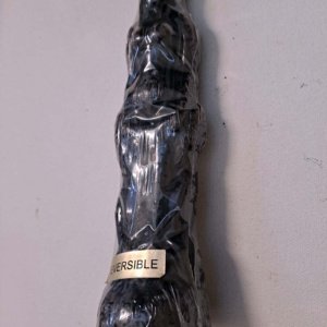 Spell Candle - Female Figurine, Black - 7.5x2x2 - Image 3