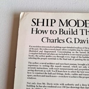 Ship Models, How to Build Them by Charles G. Davis - Image 7