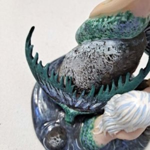 Mermaid Duo on Rocks Figurine - Image 8