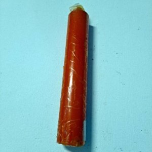 Pillar Candle - Orange 9x2x2 - Image 2