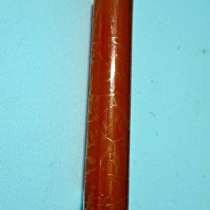 Pillar Candle - Orange 9x2x2 - Image 6