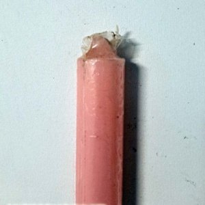 Pillar Candle - Pink 9x2x2 - Image 3