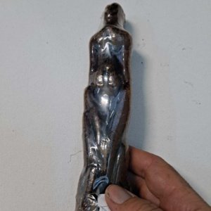 Spell Candle - Male Figurine, Brown  7.5x2x2 - Image 5