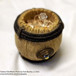 Hobbit Treasure Barrel Figurine - Image 6