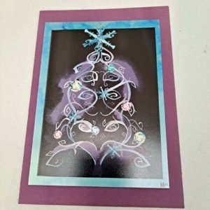 Christmas Tree Art Card by Jill Sattler - Image 4