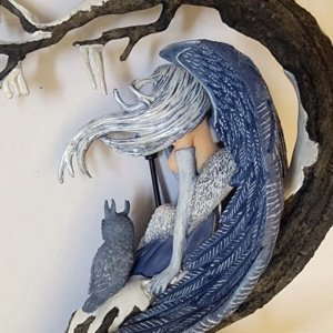 Amy Brown Large The Snow Queen Fairy Faerie Figurine - Image 8