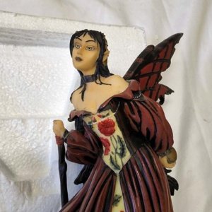 Amy Brown Large Queen Mab Fairy Faerie Figurine (Needs Repair) - Image 8