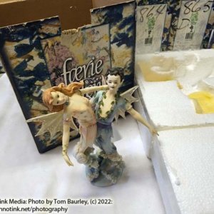 Faerie Glen Devonise Dancing Sea Fairy Couple Figurine - Image 3
