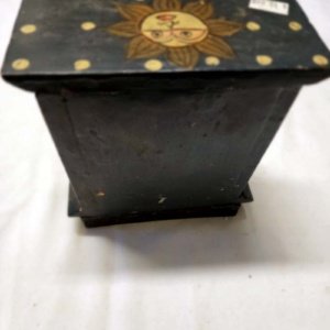 Dark Blue min Sun Moon handcraft dresser  jewelry box - Image 4