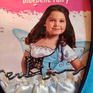 Blue belle Fairy Kids Large Costume 12-14 - Image 6