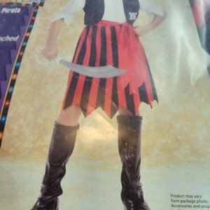 Girl's Pretty Pirate Costume for Small 4-6 - Image 2