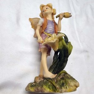Meadow Fairies Medium Boy Fairy Figurine 5372 - Image 8