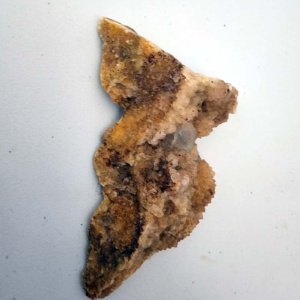 Medium sized Quart Crystal Chunk with Fluorite crystal approx 4x2x1.5 inches, 3.1 oz - Image 3