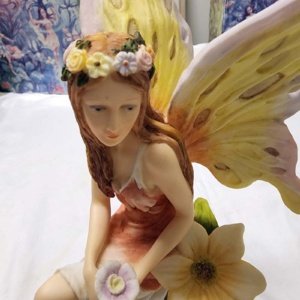 Large Summit Collection Romantic Fairies Amor Fairy Figurine RF5399 - Image 6