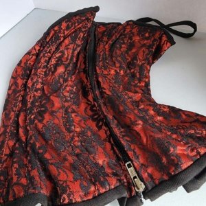 Gothic Couture Rose Lace Corset  66639 For Adults up to Size 14/16 - Image 7