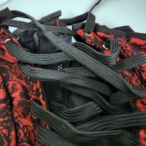 Gothic Couture Rose Lace Corset  66639 For Adults up to Size 14/16 - Image 10