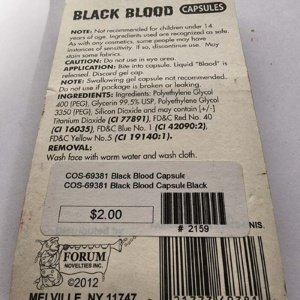 Black Blood Capsules - Pack of 3 - Image 4