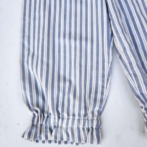 Blue and white verticle striped child bloomers - Pirate style one size - Image 4