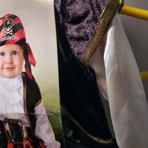 Pint Size Pirate Outfit/Onesie for Infant 12-18 months - Image 5