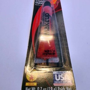 Rubies Red Cream Makeup .7 oz tube - Image 5