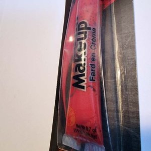 Rubies Red Cream Makeup .7 oz tube - Image 6