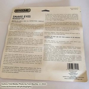 Fun World Snake Eyes Makeup Kit for Rite Aid - Image 7