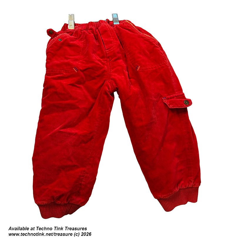Kid's Red eBaby Toy Soldier Pants Size 100/50 - Image 13