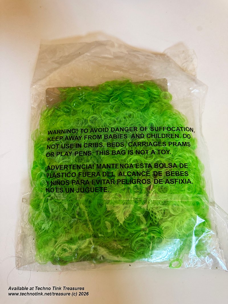 Bright Green Luxury Curly Wig - Image 5