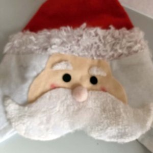 Santa Face Felt Hat - Image 8