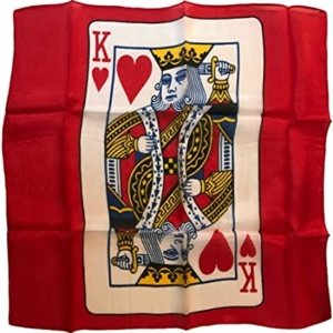 Silk 18 inch King of Hearts Card from Magic by Gosh - Trick - Image 2