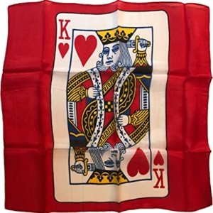 Silk 18 inch King of Hearts Card from Magic by Gosh - Trick - Image 3